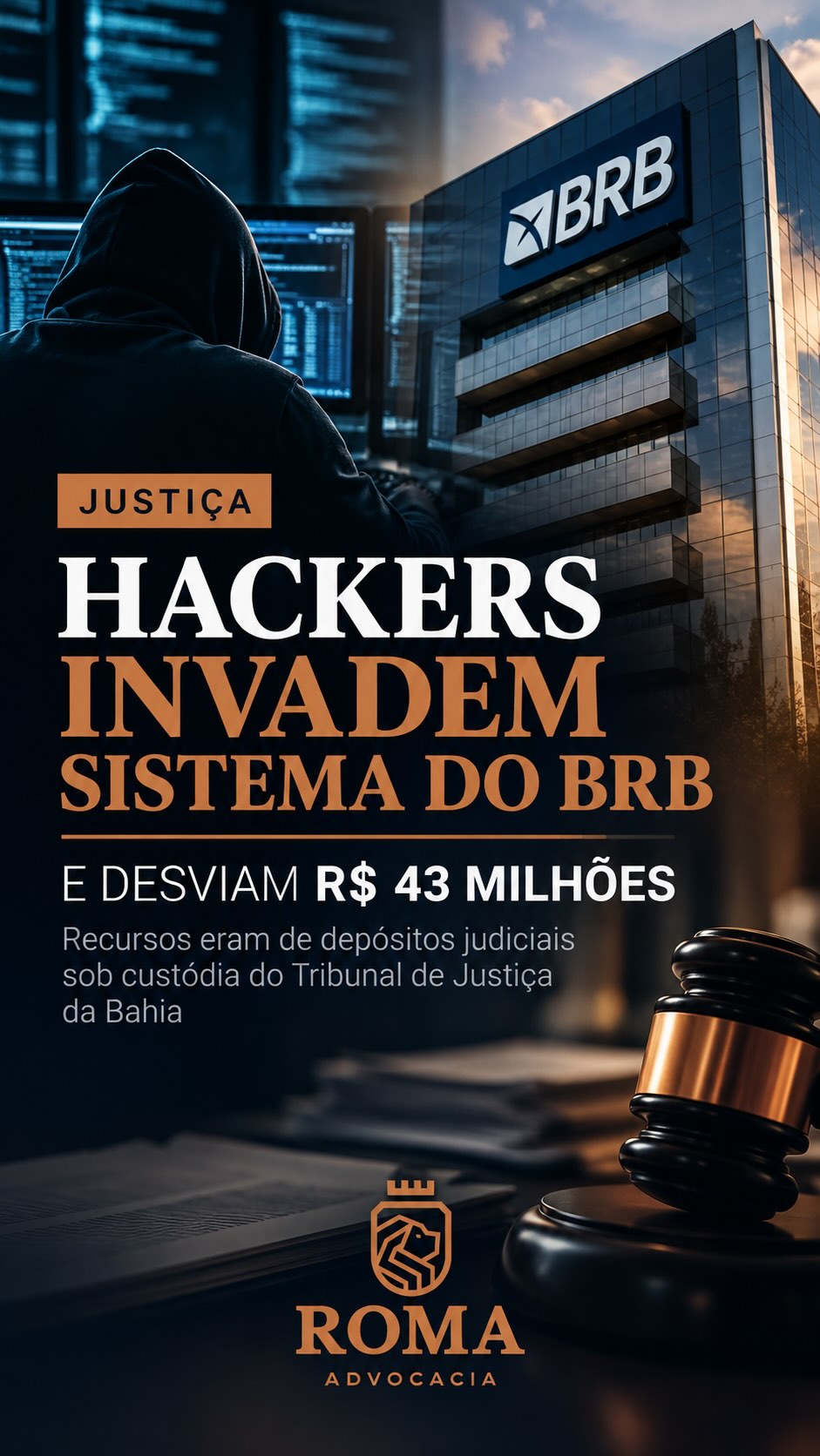 Hackers invadem sistema do BRB